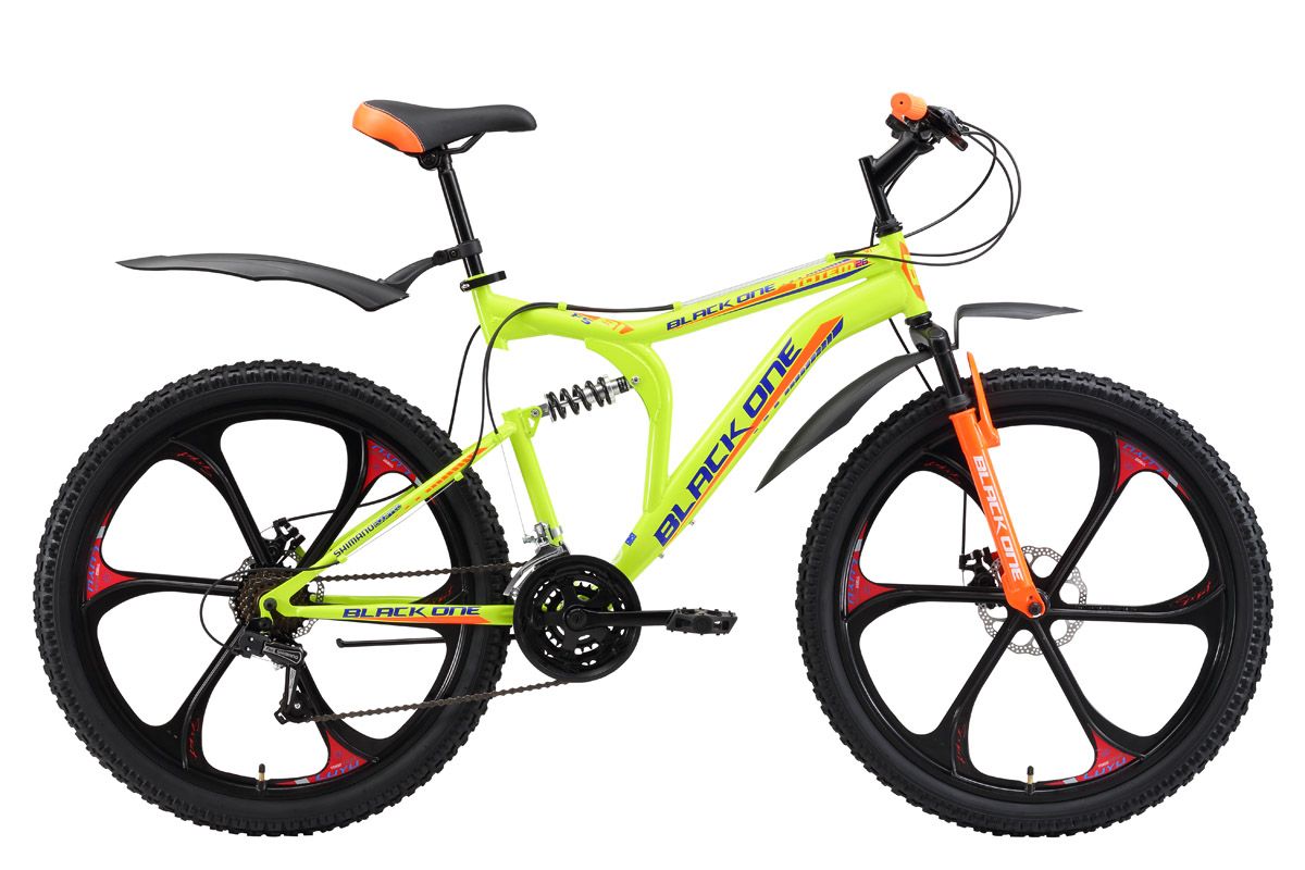 Двухподвесный велосипед 26 дюймов BLACK ONE Totem FS 26 D (2017)