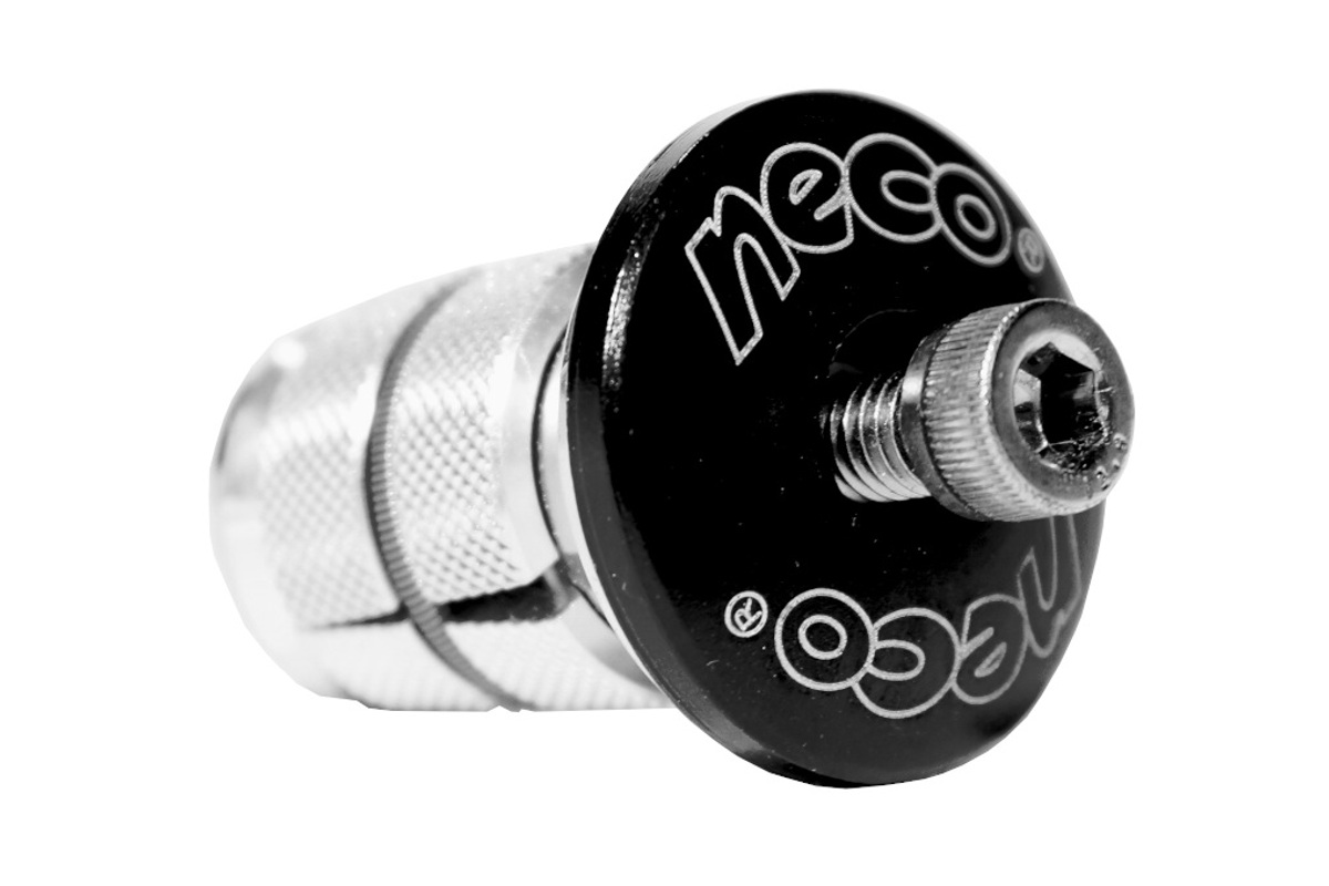 Якорь рулевой NECO C286G 1-1/8" Alloy,съемный,черный\серебристый