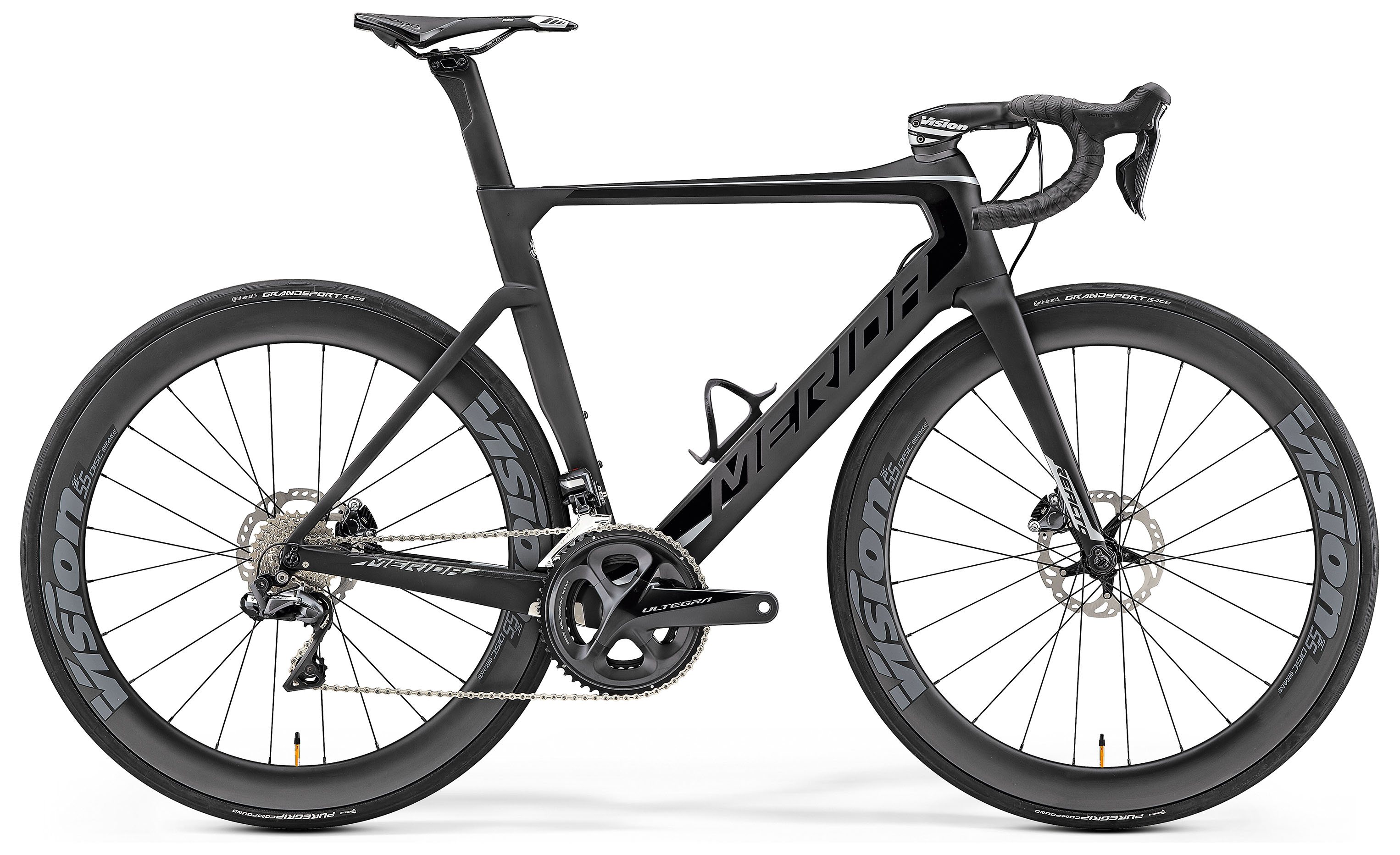 Гоночный велосипед MERIDA Reacto DISC 8000-E (2019)
