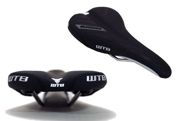 Седло WTB Silverado W165-2768 MTB Comp 127x263mm,стальные рельсы,черное