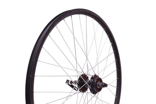 Колесо 26" MTB заднее под трещотку,дв.обод Qijian DA18 36H,алюм.втулка KT- M65R QR DISC 36H IS6,экцентрик,черный