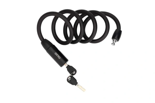 Велозамок OYYO CB01, 10 х 1200 мм. (Черный)